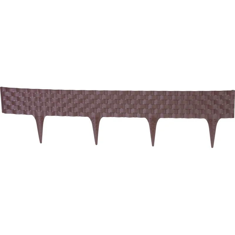 Prosperplast Palisáda RattanPalisade 2,46 m, hnedá, bal. 3 ks, UV