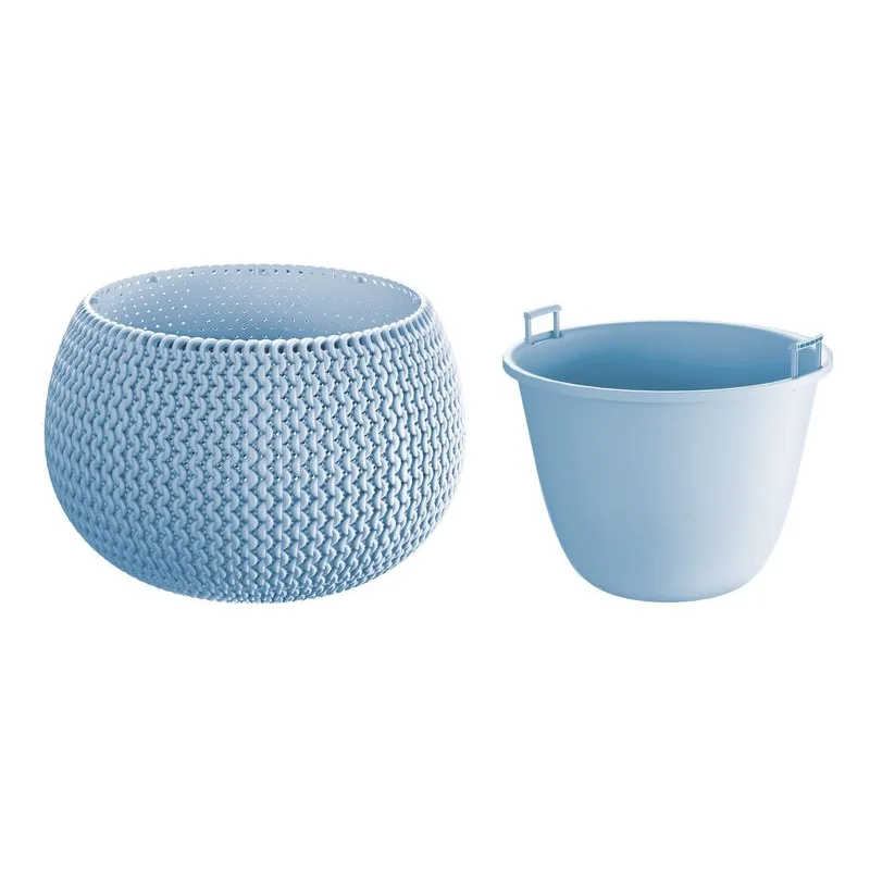 Strend Pro 255503 Kvetináč SPLOFY Bowl 290x195 mm, ice gray