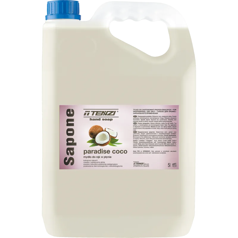 Tenzi Sapone Paradise Coco tekuté mydlo 5 l