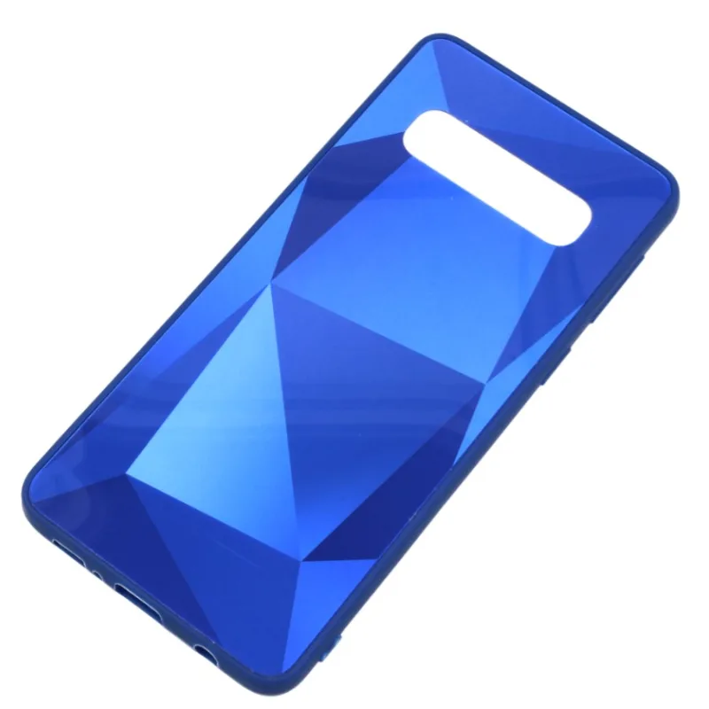 Púzdro Gumené DIAMOND na mobil iPhone X, XS modrá 8579