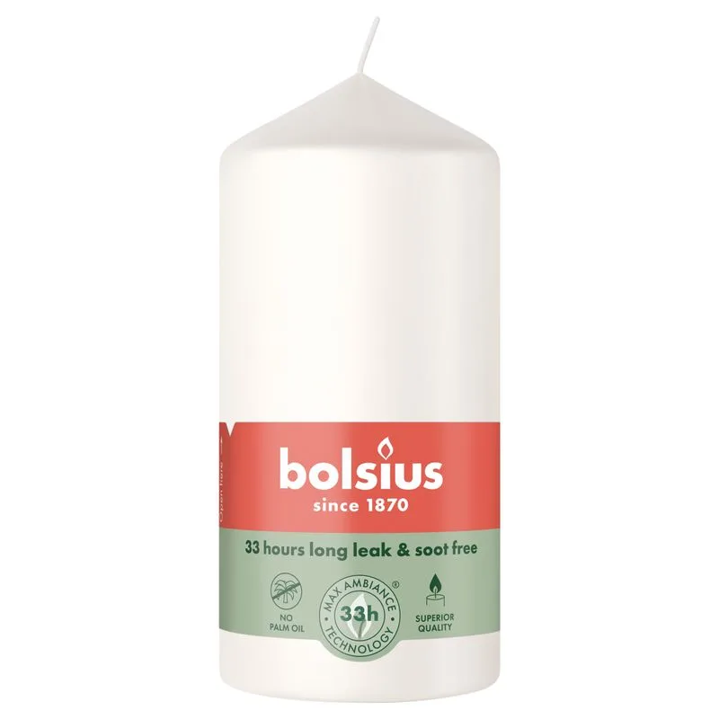 Bolsius valec vanilka 120x58 mm