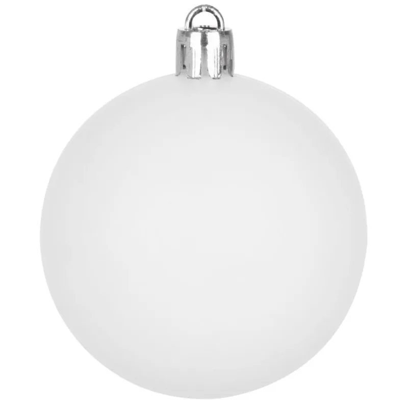 MagicHome Gule 10ks biele na vianočný stromček 6cm