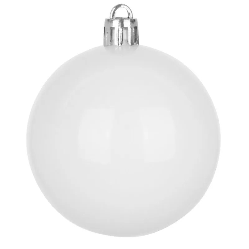 MagicHome Gule 10ks biele na vianočný stromček 6cm