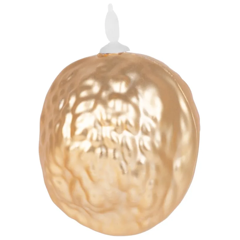 Ozdoby na stromček MagicHome oriešok 3 cm, 16 ks