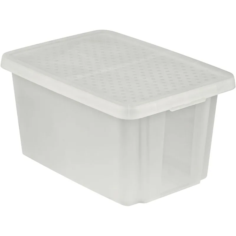 Curver® Essentials s vekom 45l 57x40x30 cm priesvitná