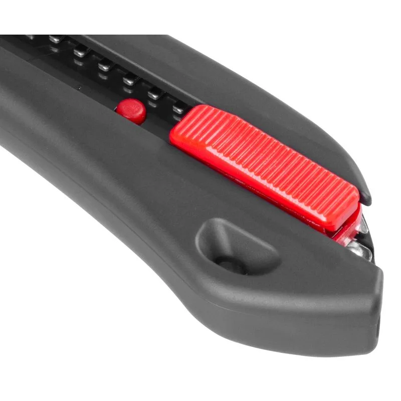 Nôž Strend Pro Premium FD782, BlackMatt, SoftTouch, 18 mm, odlamovací