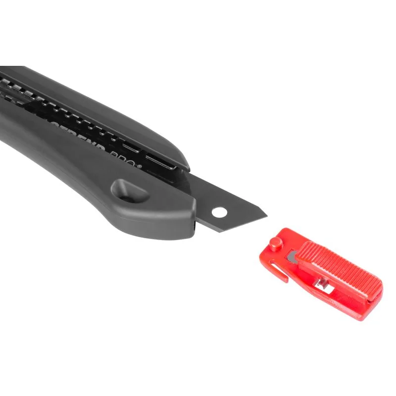 Nôž Strend Pro Premium FD782, BlackMatt, SoftTouch, 18 mm, odlamovací