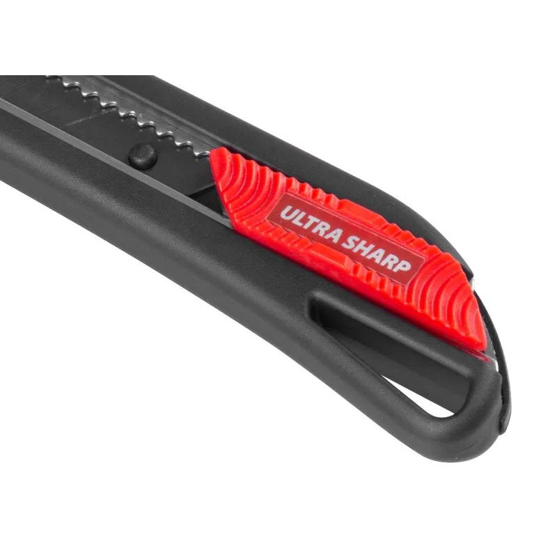 Nôž Strend Pro Premium FD706, BlackMatt, SoftTouch, 9 mm, odlamovací