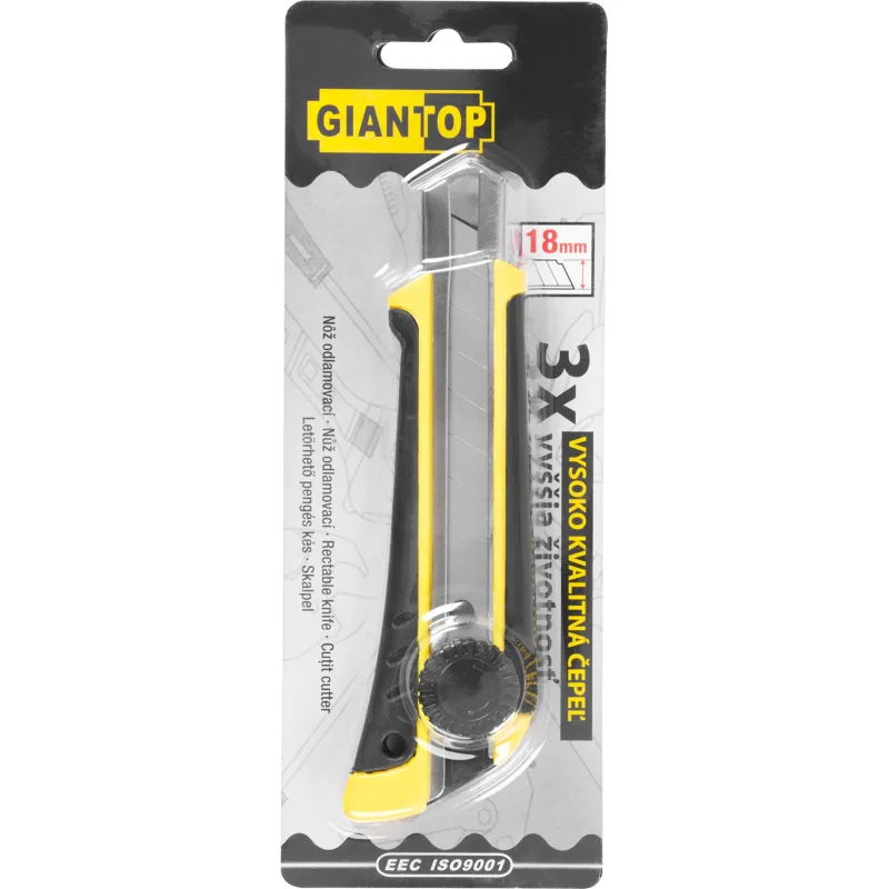 GIANT Nôž UC-503 odlamovací 18 mm s kolieskom