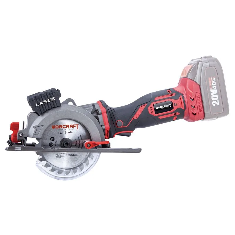 Píla Worcraft CCS-S20Li, 20V Li-Ion, 165 mm, okružná