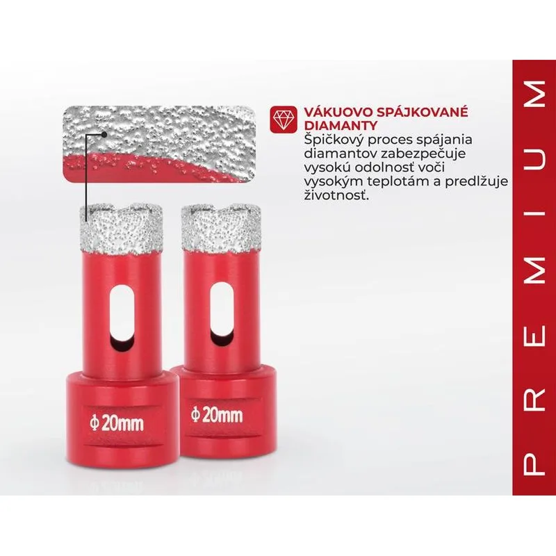 Vyrezávač Strend Pro Premium DCB11, 40 mm, M14, korunka, diamant, professional