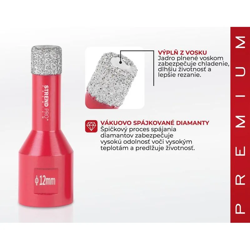 Vyrezávač Strend Pro Premium DCB11, 14 mm, M14, HD, korunka, diamant, professional