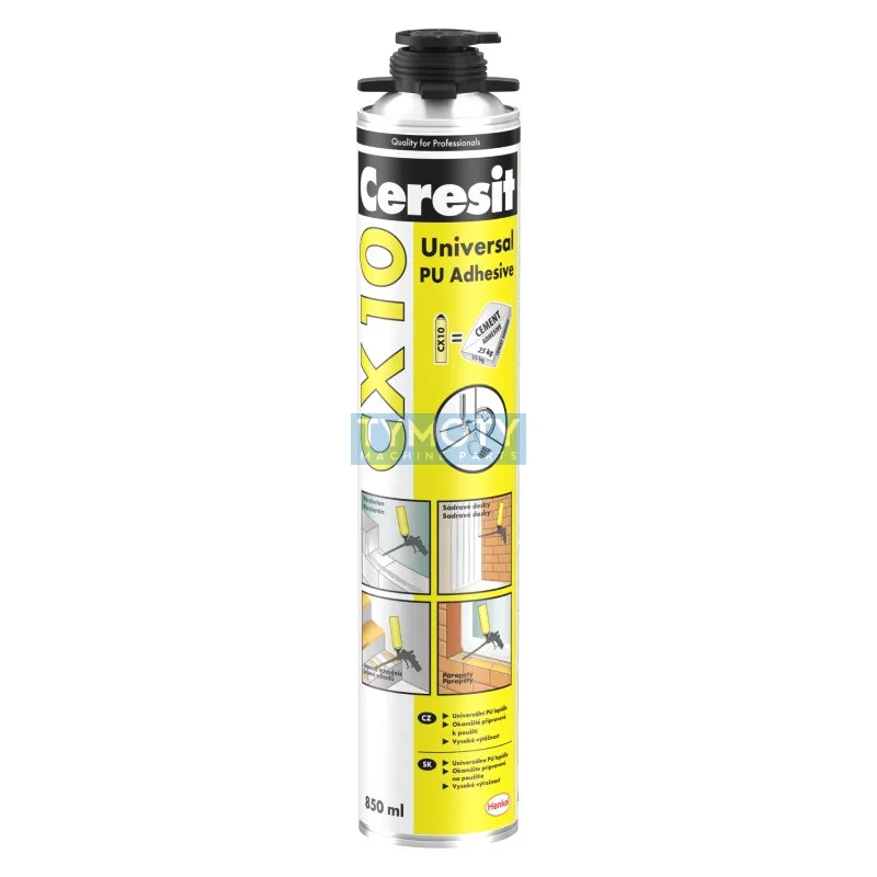 Ceresit Univerzálne PU lepidlo CX 10 850 ml polyuretánová pena
