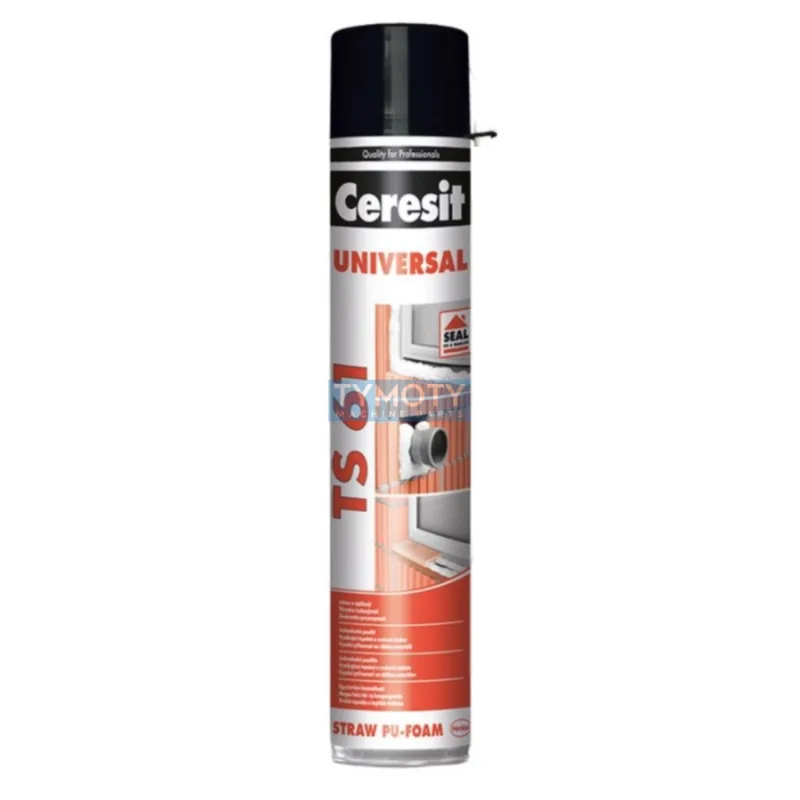 Pena CERESIT TS 61 PU, 750 ml, UNIVERSAL, trubičková