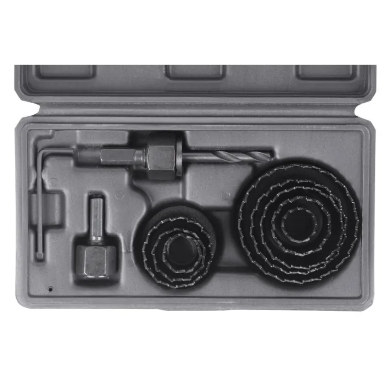 Strend Pro CHS 6331 Sada vyrezávačov do dreva, vykružováky 11 ks, 019-064 mm