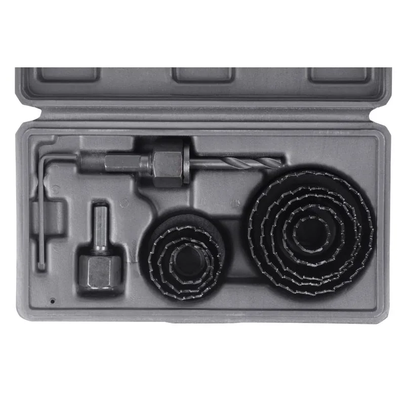 Strend Pro CHS 6331 Sada vyrezávačov do dreva, vykružováky 11 ks, 019-064 mm