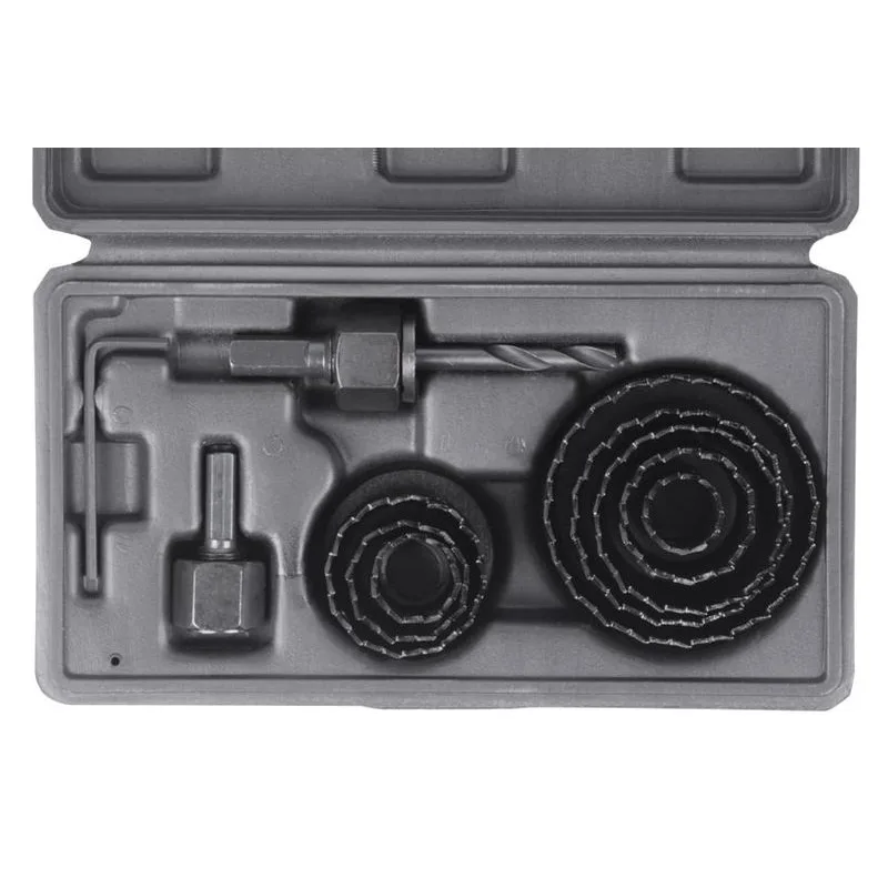 Strend Pro CHS 6331 Sada vyrezávačov do dreva, vykružováky 11 ks, 019-064 mm