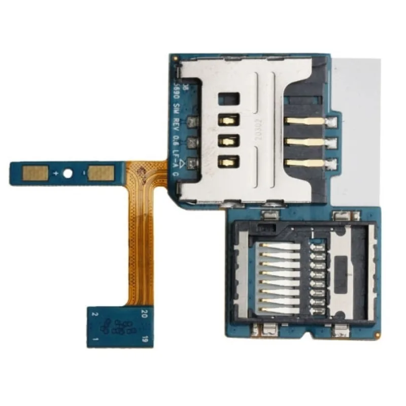 Flex kabel SIM / SD karty Samsung S5690 Galaxy Xcover Variant:: Flex kábel