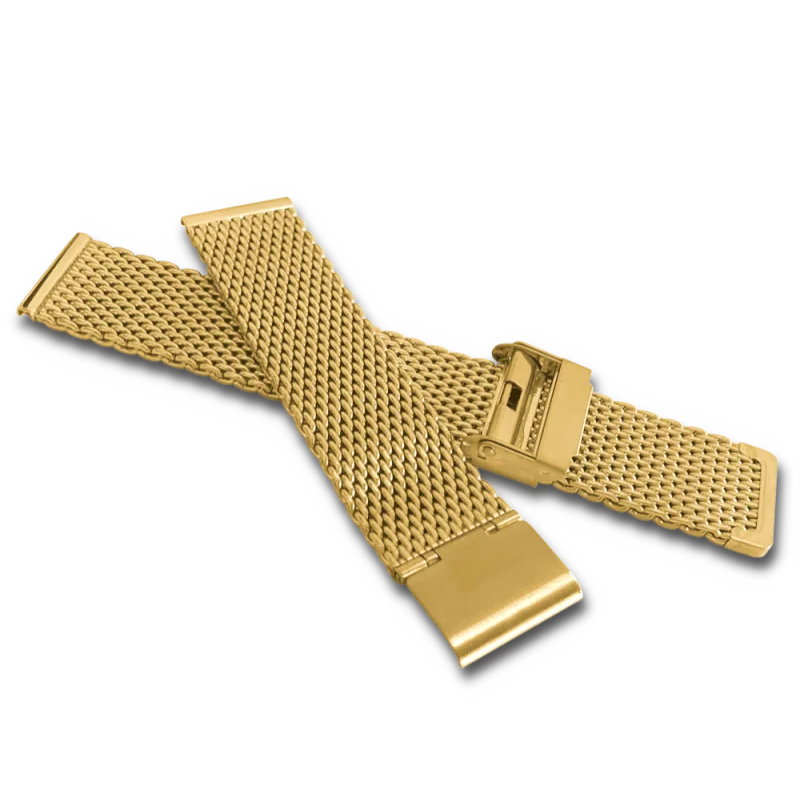 Lavvu Zlatý kovový tah mesh band gold LPSNG20