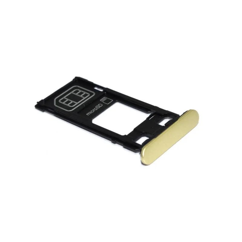Držiak SIM karty a SD karty Sony F5121 Xperia X - 4 Farby Farba: Zlatá
