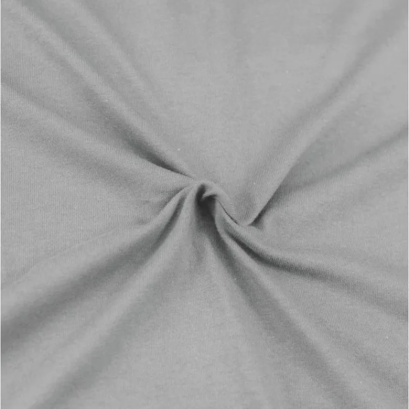 Matějovský Prestieradlo svetlo sivé Jersey 200x220