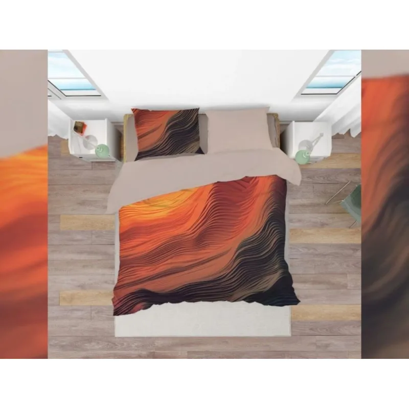 Brotex Moderní 3D obliečky Imagine brown 140x200 70x90