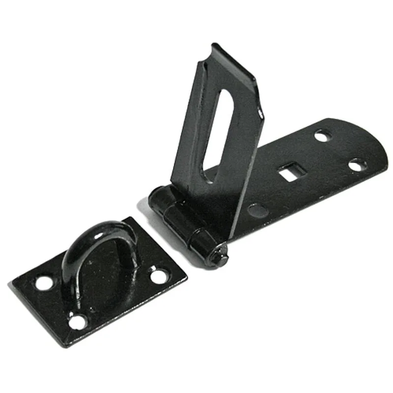Petlica na dvere Strend Pro, 130 mm, okrasná, čierna