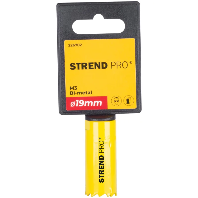 Vyrezávač Strend Pro BHS44, 16 mm, M3 Bi-metal, korunka do kovu, pílový
