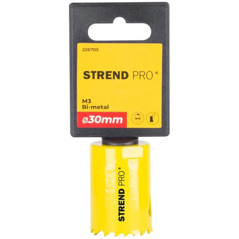 Vyrezávač Strend Pro BHS44, 38 mm, M3 Bi-metal, korunka do kovu, pílový