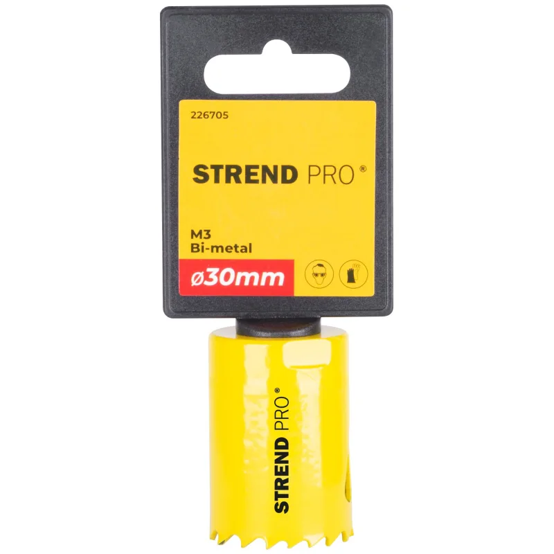 Vyrezávač Strend Pro BHS44, 38 mm, M3 Bi-metal, korunka do kovu, pílový