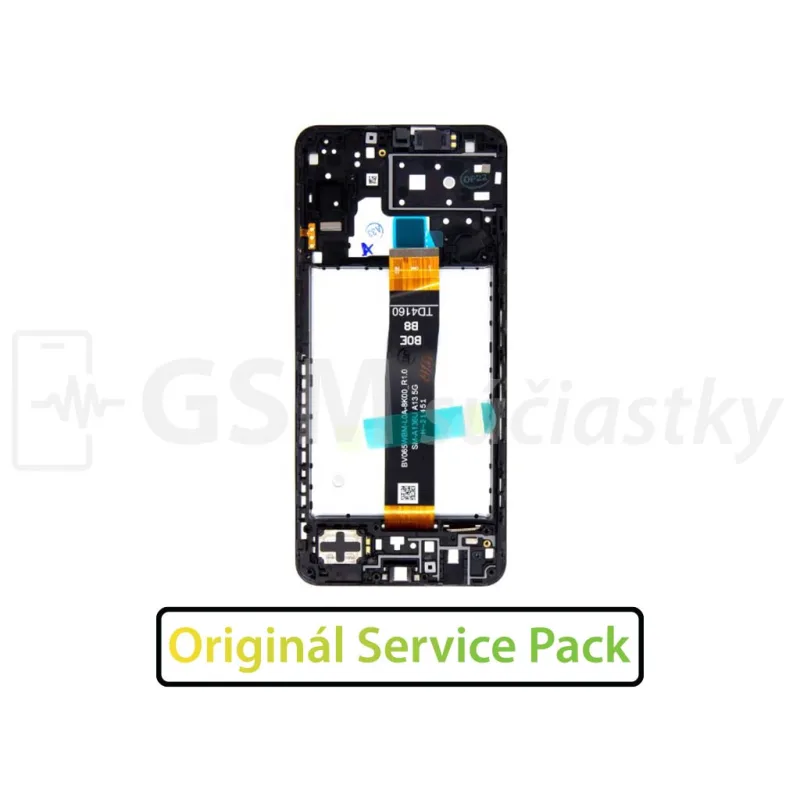 LCD Displej + Dotykové sklo + Rám Samsung Galaxy A13, A135F, A136, A137F - originál