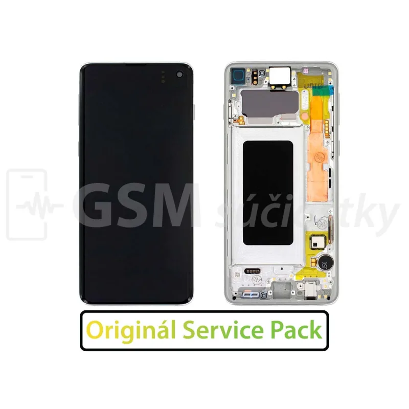 LCD Displej + Dotykové sklo Samsung Galaxy S10 G973 - originál