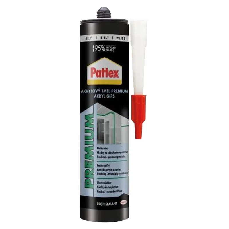HENKEL Tmel Pattex Standard Akrylový, biely, 280 ml