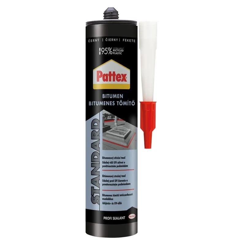 HENKEL Tmel Pattex Standard Bitúmenový, strešný, čierny, 280 ml
