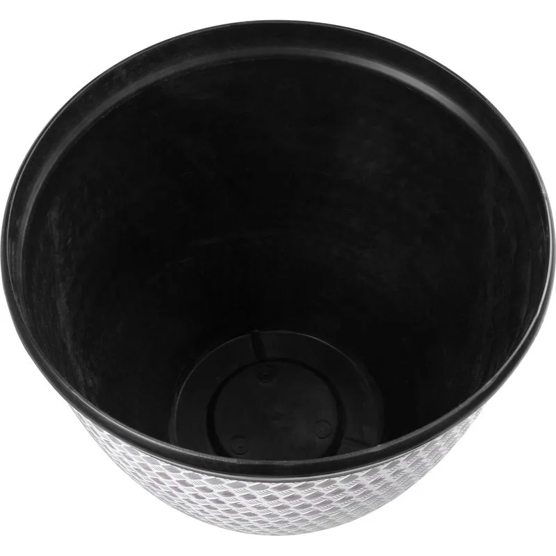 Kvetináč Strend Pro Marble, 37x30 cm, hnedý