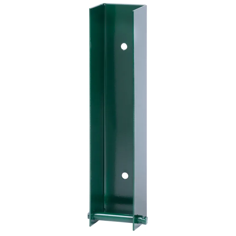 Držiak na podhrabové dosky Strend Pro EUROSTANDARD, 40x300 mm, zelený, RAL6005, so skrutkami