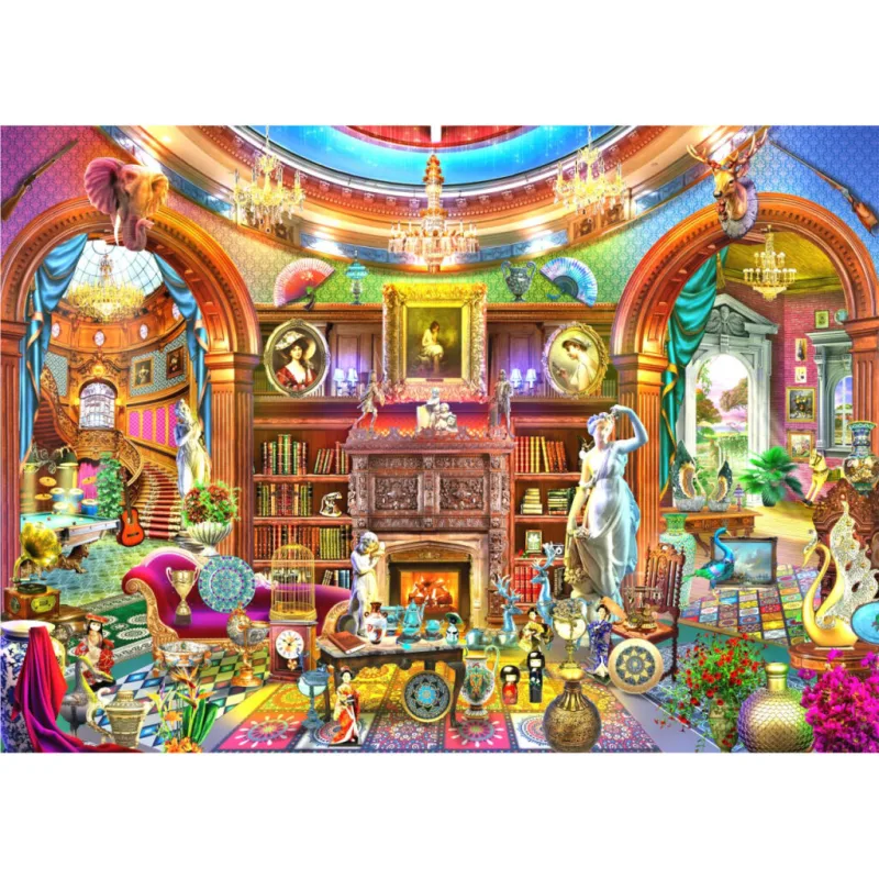 Brain Tree Puzzle Domáca knižnica 1000 dielikov