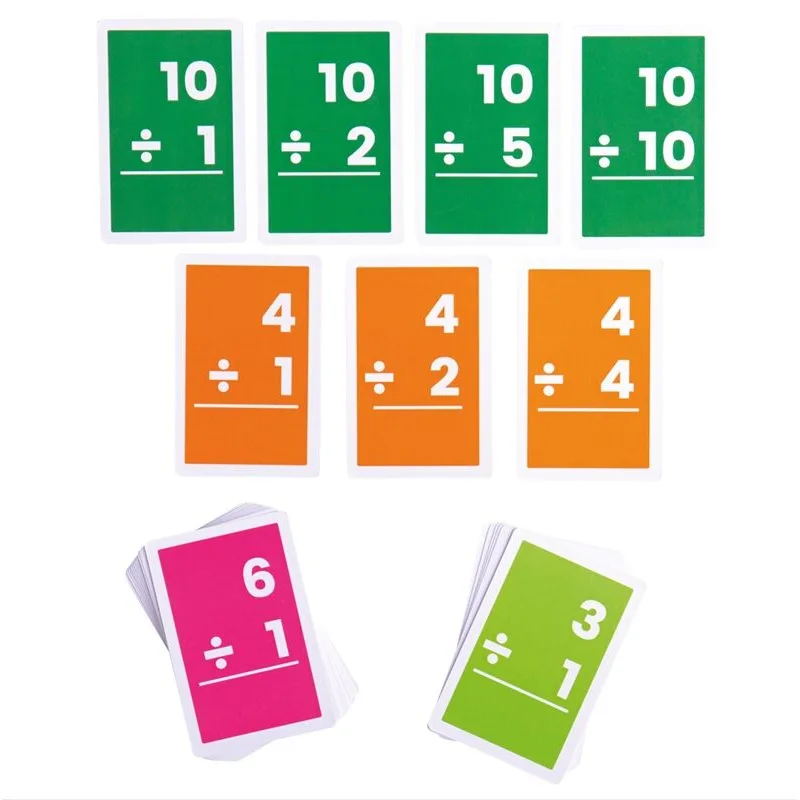 Kartičky delenie 1-10