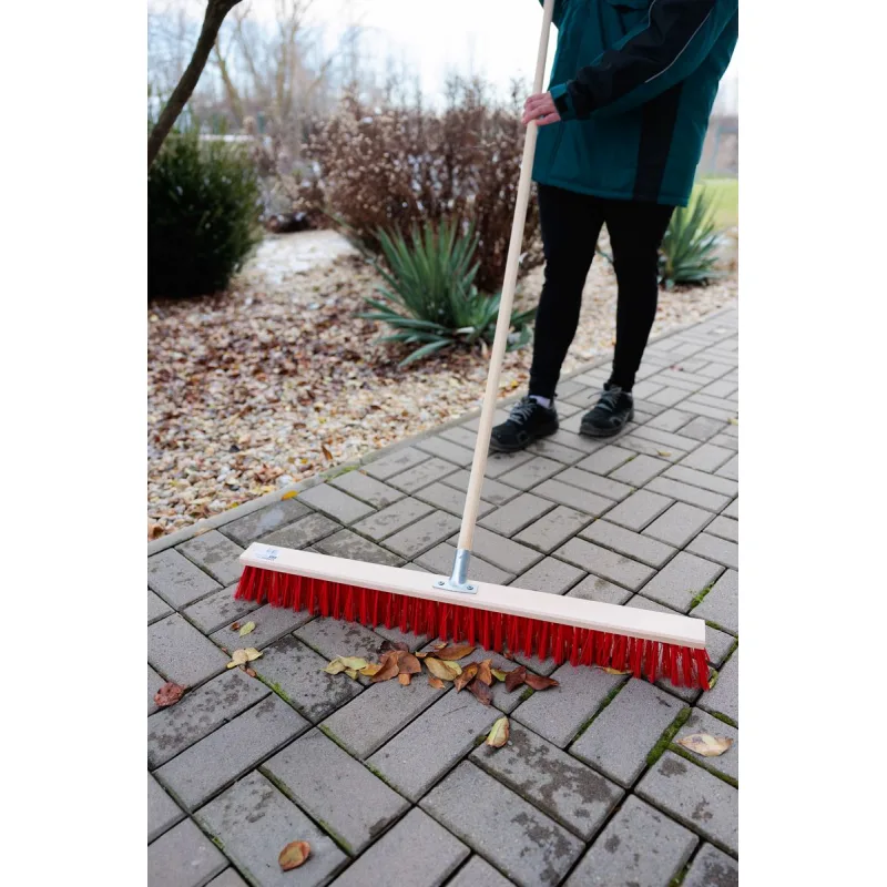 Cestárska metla s násadou Strend InDust 800 mm