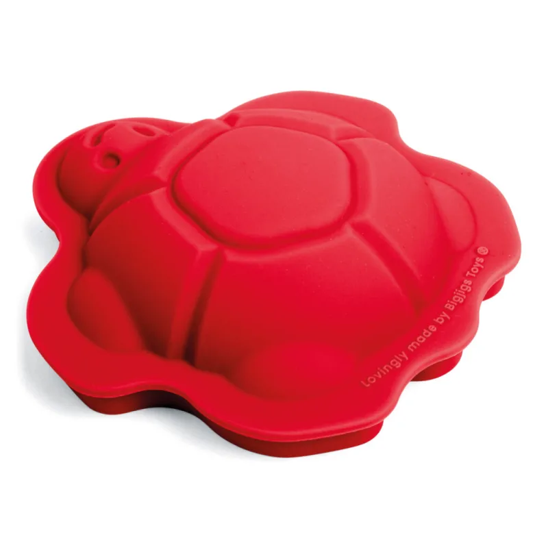Bigjigs Toys Silikónové formičky červené Cherry