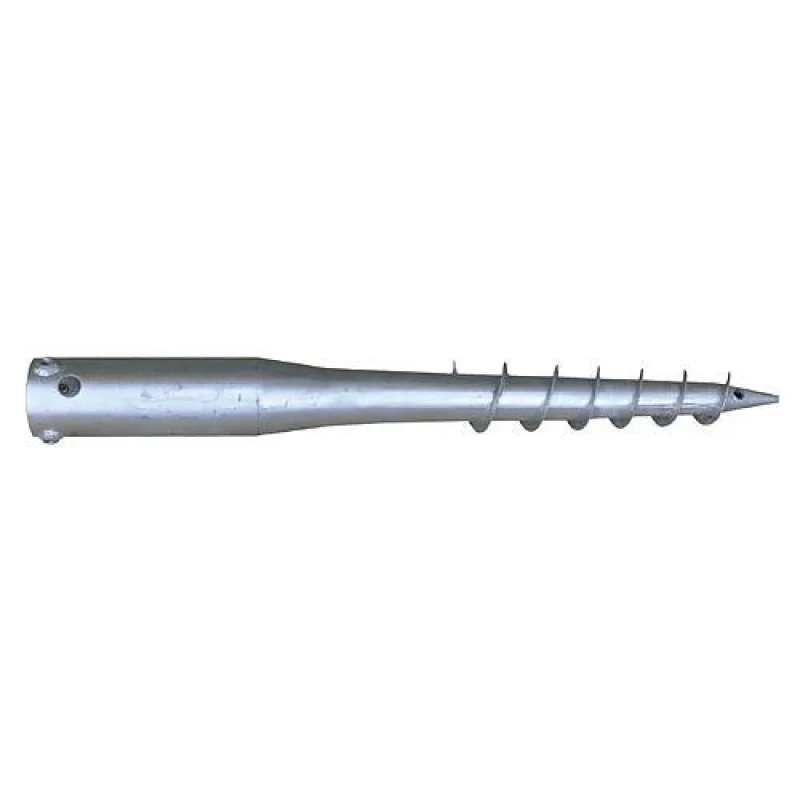 Zemná skrutka GSA02 – Zn, 800x68x1,8 mm, 3xM8