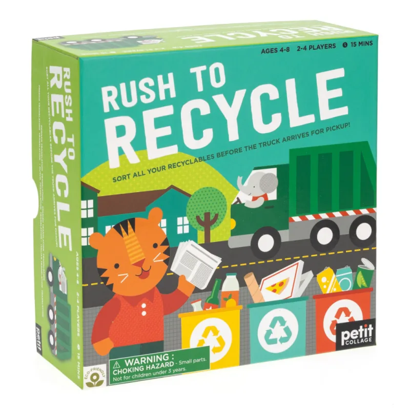 Petitcollage Hra Pretekom k recyklácii