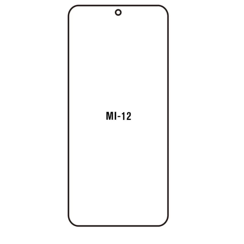 Ochranná fólia Sunshine Hydrogel pre Xiaomi 12X 5G Variant:: zadná čirá