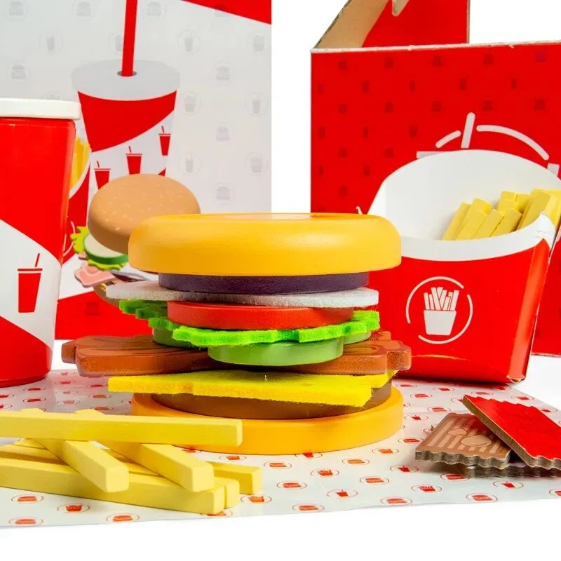 Súprava Burger a hranolky