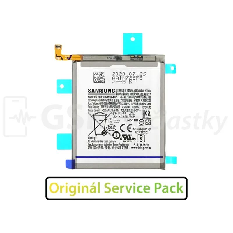 Batéria Samsung Galaxy Note 20 Ultra 5G - BN985ABY Variant:: OEM
