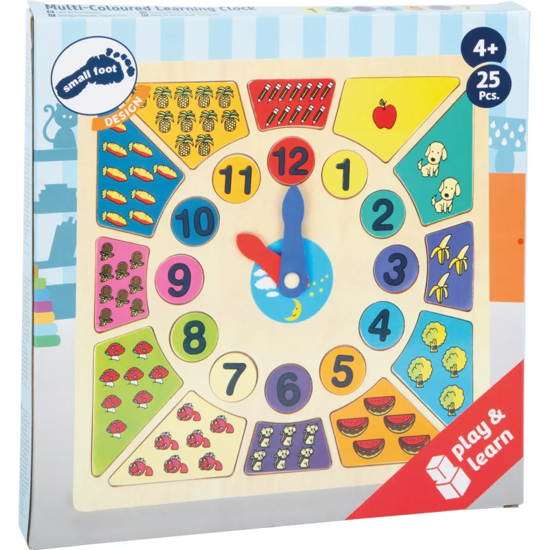 Vkladacie výučbové puzzle - Nauč sa hodiny