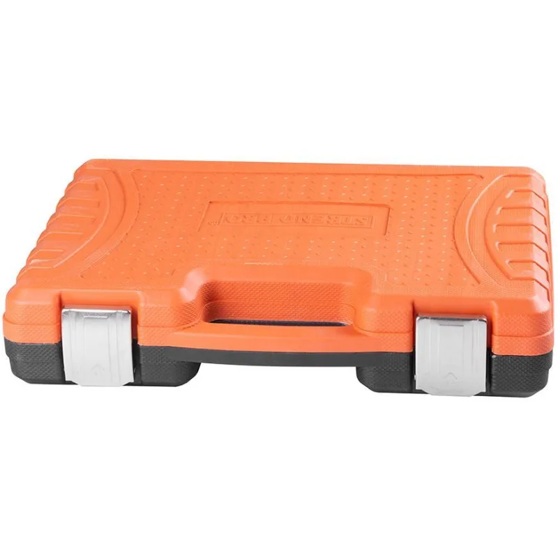Strend Pro 210 Sada hlavíc a náradia v kufri 108 dielna 1/4"+1/2"