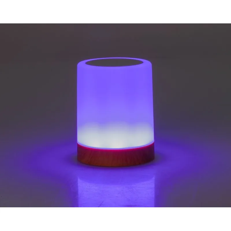 Lampa Strend Pro, stolná, stmievateľná, USB, voľba intenzity a farby svetla, RGB, s hákom na zavesenie