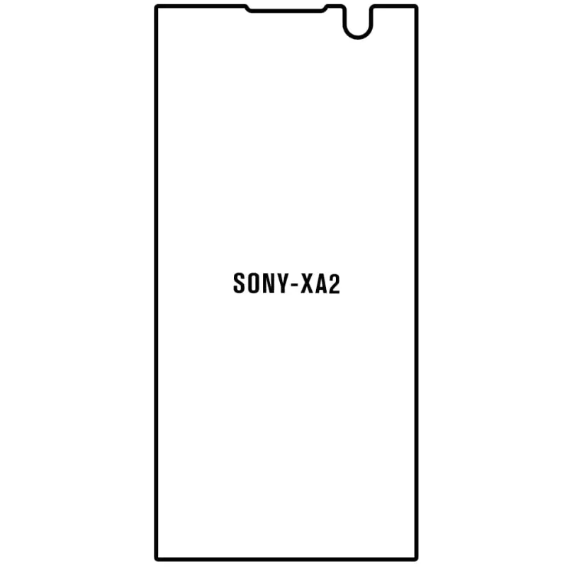 Ochranná fólia Sunshine Hydrogel pre Sony Xperia XA2 Variant:: zadná matná