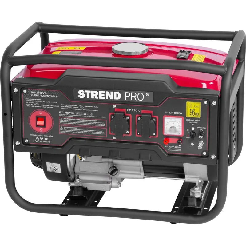 Elektrocentrála Strend Pro KM2500-A, 2,3/2.1 kW, benzínová